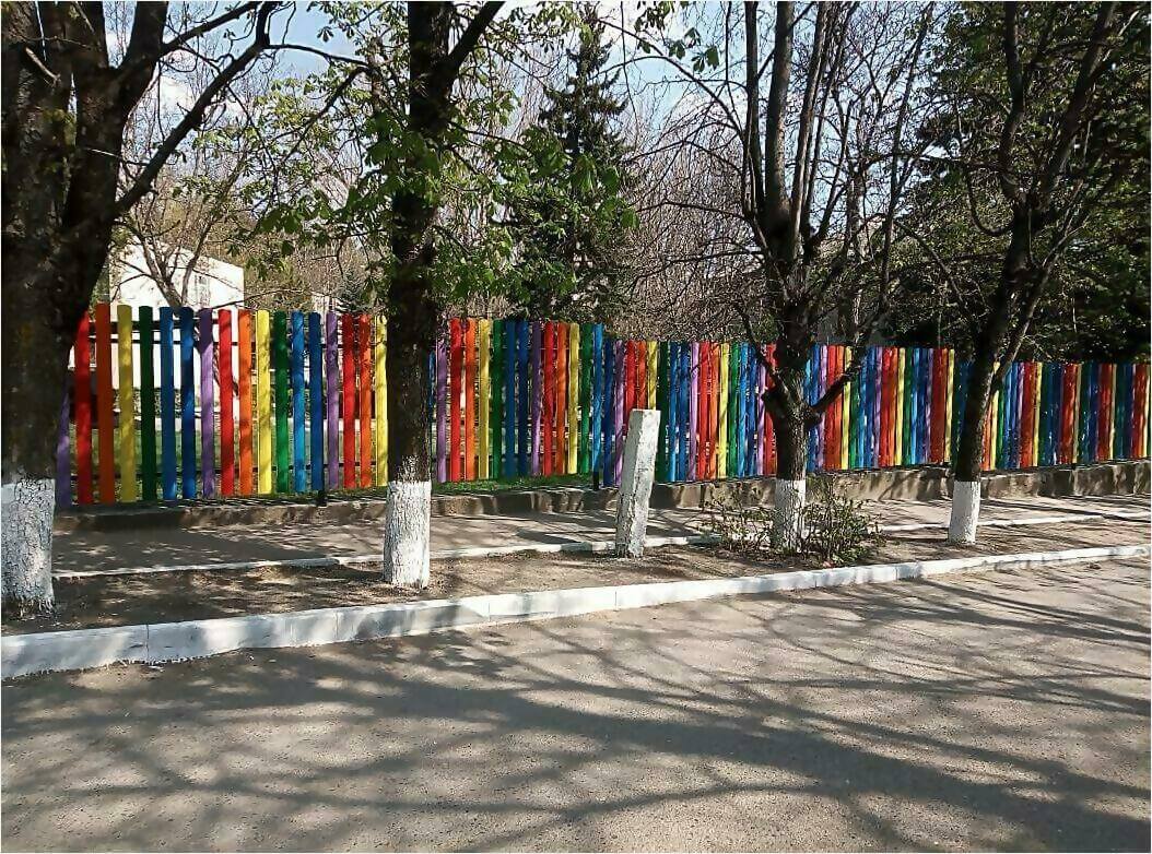 забор из штакетника 110м фото5 в Гатчине