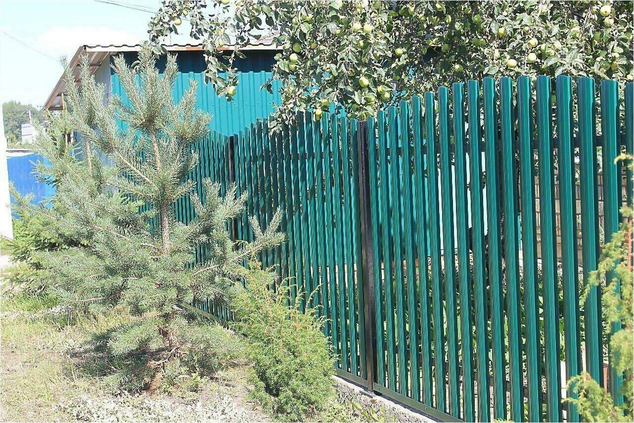 Забор из штакетника 60м фото5 в Гатчине