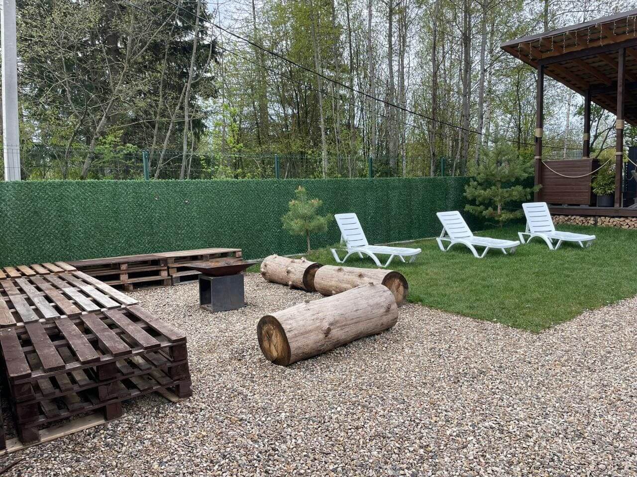 Вечнозеленый забор Grass Fence 13м в Гатчине
